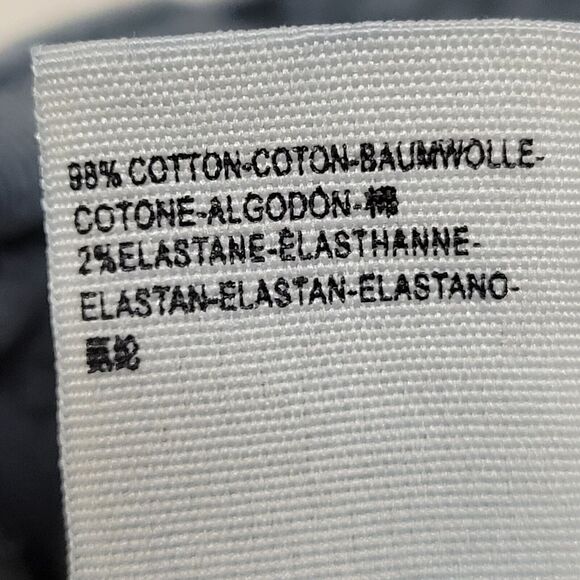 Free people Corduroy Jeans Womens 28 Morning Waves Blue Exposed Button Fly Ankle - Picture 10 of 11